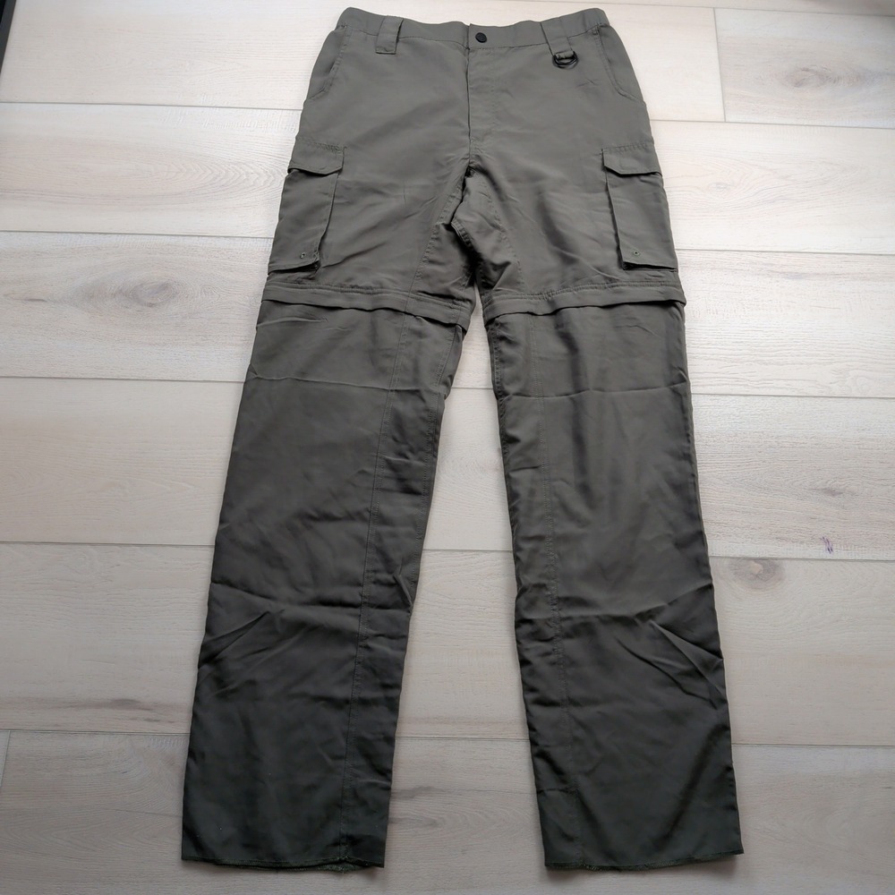 Boy Scouts of America Uniform Switchbacks Convertible Cargo Pants Mens M Green